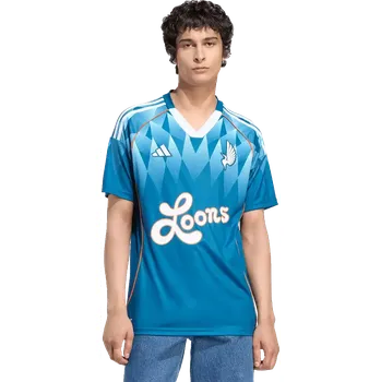 Pánský třetí fotbalový dres Adidas Minnesota United FC 25/26 modrý