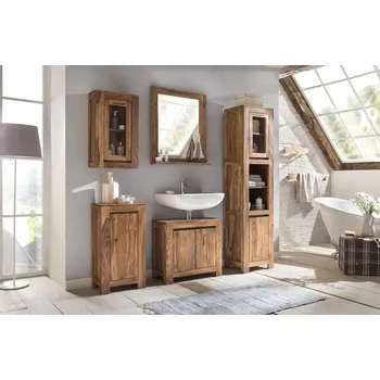 Koupelnový nábytek Sada koupelnového nábytku Tokyo - palisandrové dřevo