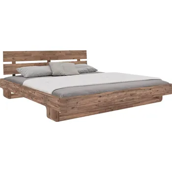 Postel Masivní postel Janis kartáčovaný akát - výběr velikosti 180x200 cm