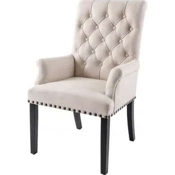 Jídelní židle 2SET zámecká židle CASTLE S PODRUČKAMI béžová