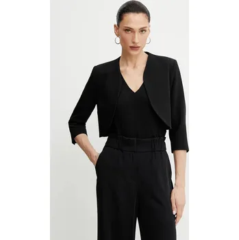 Dámské sako Sako Morgan VELEO.F VELEO.F.OFF.WHITE černá 99X, vel. 44