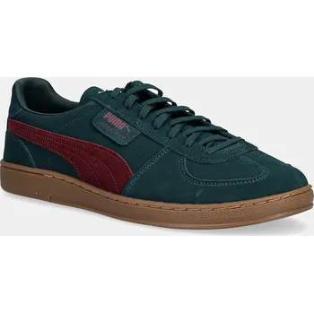 Pánské tenisky Semišové tenisky Puma Super Team 403171 zelená 79X, EUR 41
