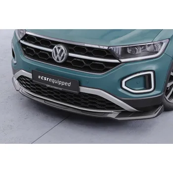Nárazník Spoiler pod přední nárazník CSR CUP pro VW T-Roc (A1) Facelift 2021- carbon look lesklý