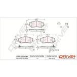 Sada brzdových destiček, kotoučová brzda, DP1010.10.0076