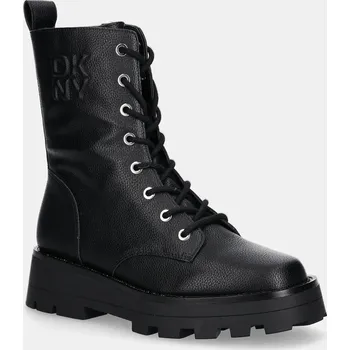 Dámská zimní obuv Farmářky Dkny Sejal dámské, černá barva, na platformě, K3544872 K3544872.BLK 99X, EUR 40