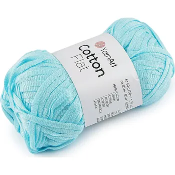 Galanterie Bavlněná pletací příze Cotton Flat 50 g
