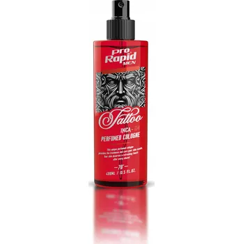 Tattoo kolínská voda po holení Perfumed Cologne 400ml INCA 04