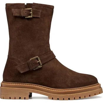 Dámské kozačky Kožené kotníkové boty Geox D IRIDEA D56HRD.00022.C6006 hnědá 88X, EUR 41