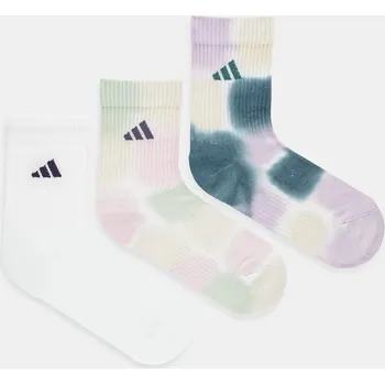 Pánské ponožky Ponožky adidas Tie Dye 3-pack JV8487 bílá 00X, vel. 34/36