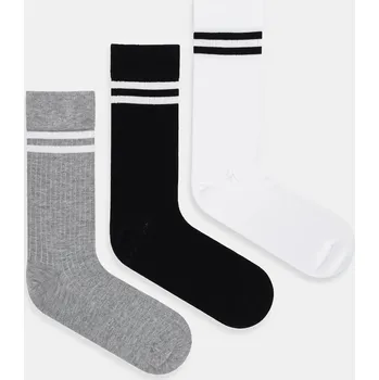 Oblečení a móda Ponožky Pepe Jeans 3-pack PMU30045 šedá 90X, vel. S/M