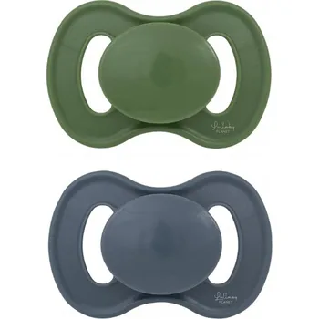 dudlíky Dudlík Lullaby Planet symetrický silikonový 6 m +