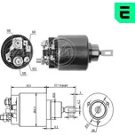 Elektromagnetický spínač, startér, ZM571