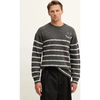Pánský svetr Vlněný svetr PS Paul Smith M2R.507Z.T22516 šedá 90X, vel. L