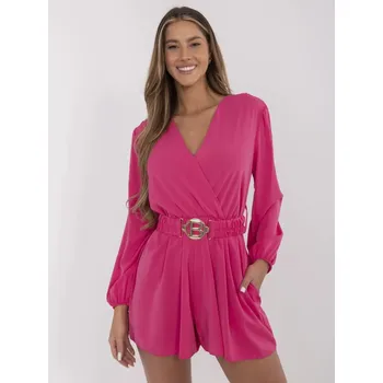 Dámský kostýmek Letní overal Italy Fashion fuchsiový EU velikost: Univerzální