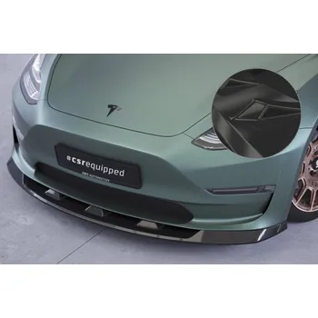 Nárazník Spoiler pod přední nárazník CSR CUP - Tesla Model 3 černý lesklý