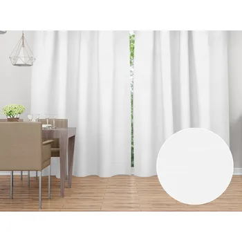 ubrus Dekorační závěs - Paris TF-004 Bílý 150x140 cm