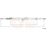 Tazne lanko, parkovaci brzda, 10.7506