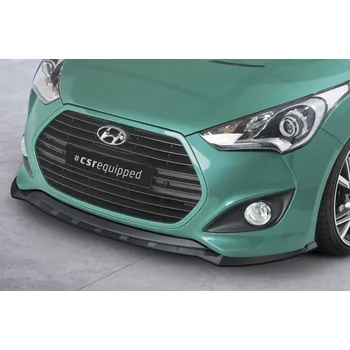 Nárazník Spoiler pod přední nárazník CSR CUP pro Hyundai Veloster MK1 Turbo - černý lesklý