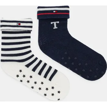 Dětské ponožky Tommy Hilfiger 2-pack 701236337.9BYA námořnická modř 59X, vel. 19/22