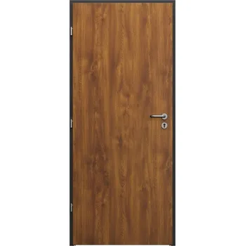 Interiérové dveře Porta doors ZK Plechové dveře 80 L, 800 × 1970 mm, pozinkované foliované, levé, zlatý dub, plné SCWP0PML08GDZ0SP3KH000