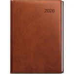 Denní diář 2026 David Vivella A5 hnědá