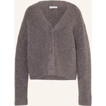 Dámský svetr Mrs & Hugs Dámský Pletený Kardigan Z Alpaky, šedá, 34