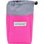 Pamlskovník pro psy RUMBA růžová 8x6x10 cm