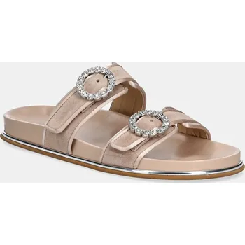 Dámské pantofle Semišové pantofle Baldinini D5E193P1CRRS.7890 béžová 80X, EUR 37