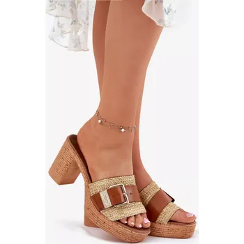 Dámské žabky Pantofle model 213955 Step in style 37