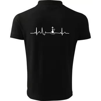 Pánská košile EKG shisha - Polokošile pánská Pique Polo 203 - XL ( Černá )