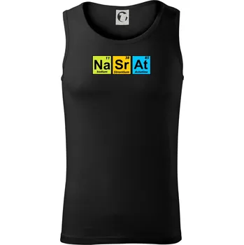 Barevná tabulka nasrat - Tílko pánské Core - XL ( Černá )