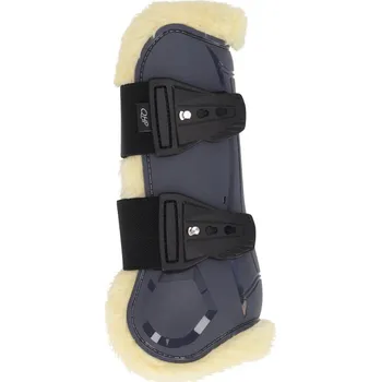 Koňské kamaše Přední kamaše QHP Sensisoft, tmavě modrá, Full