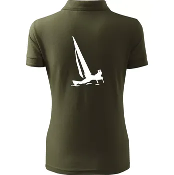 Katamarán 2 osoby - Polokošile dámská Pique Polo - L ( Military )