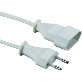 Prodlužovací kabel Prodlužovací kabel - EURO, bílý 5m