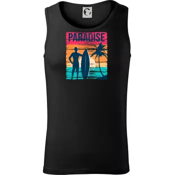 Pánské termoprádlo Paradise - barevný čtverec - Tílko pánské Core - 2XL ( Černá )
