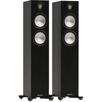 Elektronika Monitor Audio Bronze 300 7G Black (Sloupové reprosoustavy s čistým a dynamickým zvukem, ideální pro stereo i domácí kino ve středně velkých místnostech.)