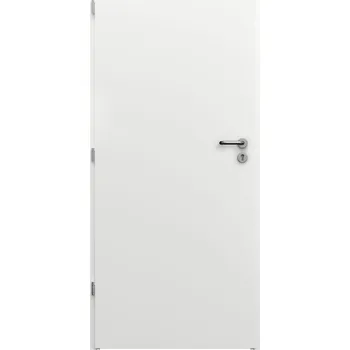 Interiérové dveře Porta doors ZK Plechové dveře 80 L, 800 × 1970 mm, pozinkované lakované, levé, bílé, plné SCWP0PML08LBM0SP3KH000