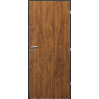 Interiérové dveře Porta doors ZK Plechové dveře 80 P, 800 × 1970 mm, pozinkované foliované, pravé, zlatý dub, plné SCWP0PMP08GDZ0SP3KH000