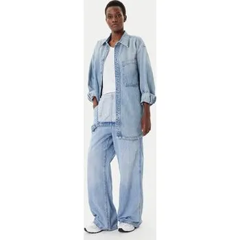 Pánská košile G-Star Raw džínová košile D27695-D788 Modrá Oversize M