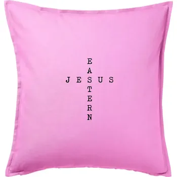 Polštář Eastern Jesus - Polštář 50x50 - 50x50 - Pouze potah ( Růžová )