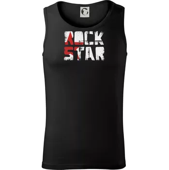 Pánské termoprádlo Rock star nápis - Tílko pánské Core - XL ( Černá )