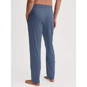 Pánské pyžamo Calida Pyžamové kalhoty 29584 Modrá Regular Fit L