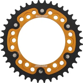 Řetězová sada pro motocykl Rozeta SUPERSPROX STEALTH RST-1490:40-GLD zlatá 40 zubů, 520