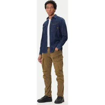 G-Star Raw Kalhoty z materiálu Rovic Zip 3D D02190-E172 Zelená Tapered Fit 35_32