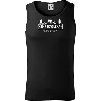 Trochu jiná dovolená batoh - Tílko pánské Core - 2XL ( Černá )