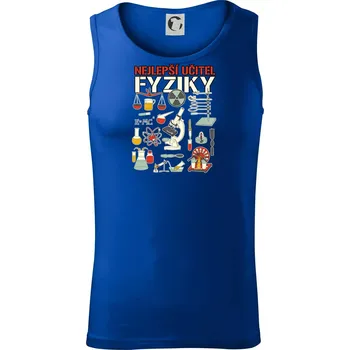 Nejlepší učitel fyziky - Tílko pánské Core - L ( Královská modrá )