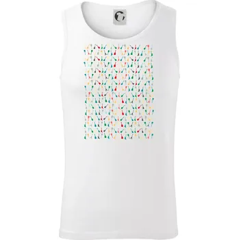 Kytary celé triko - Tílko pánské Core - L ( Bílá )