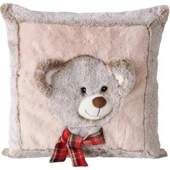 plyšák Boltze Home Polštář s motivem plyšové hračky LEON, 35 x 35 cm