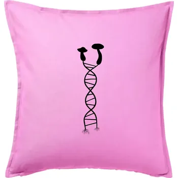 Polštář DNA houby - Polštář 50x50 - 50x50 - Pouze potah ( Růžová )