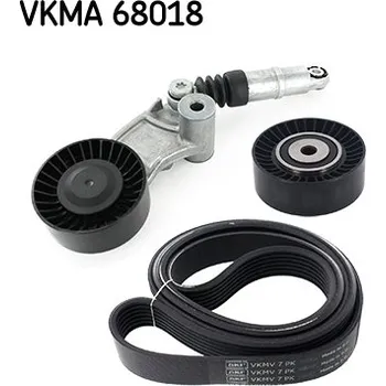 Sada žebrovaných klínových řemenů, VKMA 68018